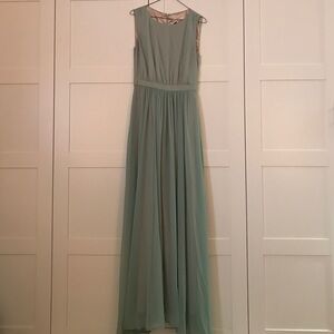 Paper Crown Light Green Prom Dress
